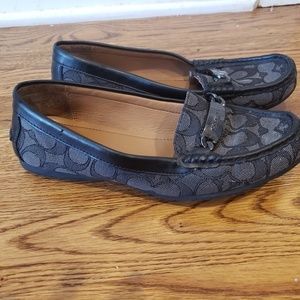 Coach Grey Loafers